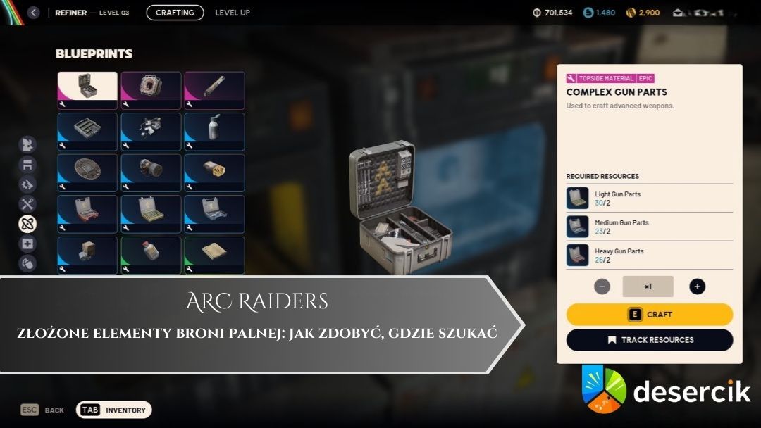 ARC Raiders – złożone elementy broni palnej: jak zdobyć, gdzie szukać