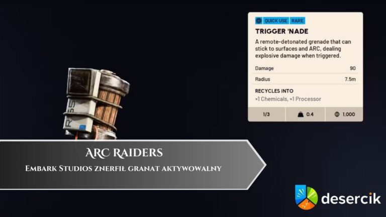 Embark Studios znerfił granat aktywowalny&hellip;