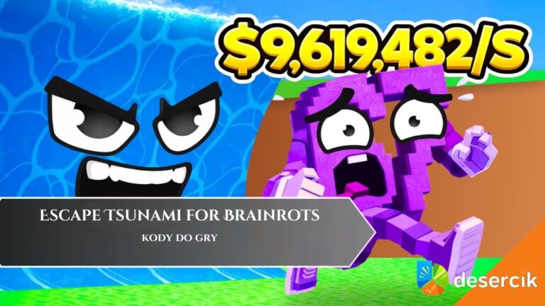 Escape Tsunami for Brainrots &ndash; kody do gry