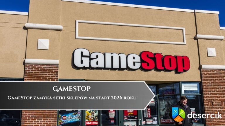 GameStop zamyka setki sklepów na start 2026 roku