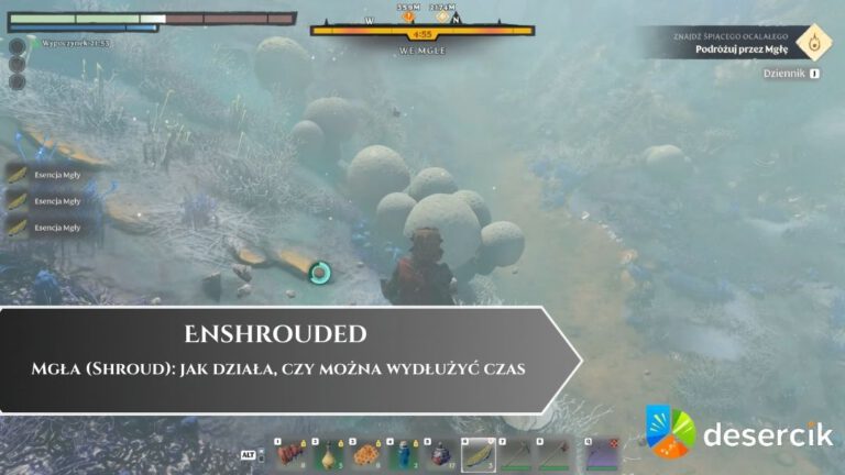 Enshrouded &ndash; Mgła (Shroud): jak działa, czy można wydłużyć czas