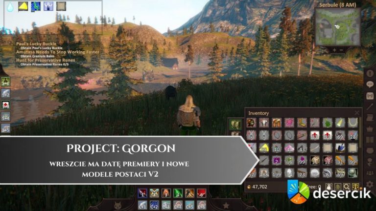 Project: Gorgon wreszcie ma datę premiery i nowe modele postaci V2