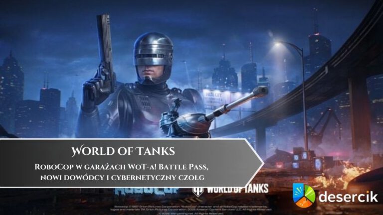 RoboCop w garażach WoT-a! Battle Pass, nowi dowódcy i cybernetyczny czołg
