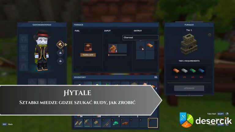 Hytale &ndash; Sztabki miedzi: gdzie szukać rudy, jak zrobić