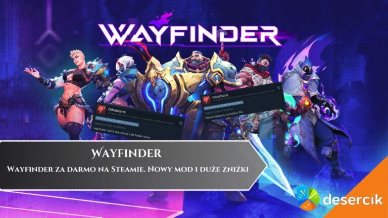 Wayfinder za darmo na Steamie. Nowy mod i duże zniżki