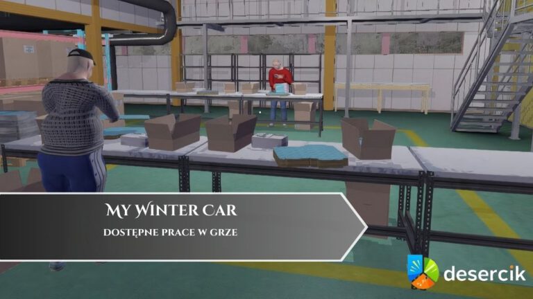My Winter Car – dostępne prace w grze