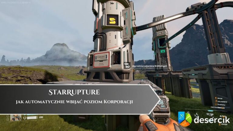 StarRupture – jak automatycznie wbijać poziom Korporacji