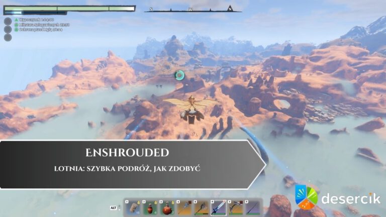 Enshrouded &ndash; lotnia: szybka podr&oacute;ż, jak zdobyć