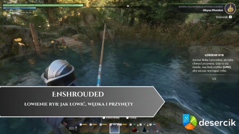 Enshrouded &ndash; łowienie ryb: jak łowić, wędka i przynęty