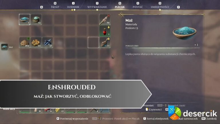 Enshrouded &ndash; maź: jak stworzyć, odblokować