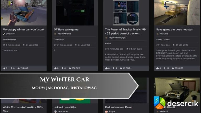 My Winter Car &ndash; mody: jak dodać, instalować