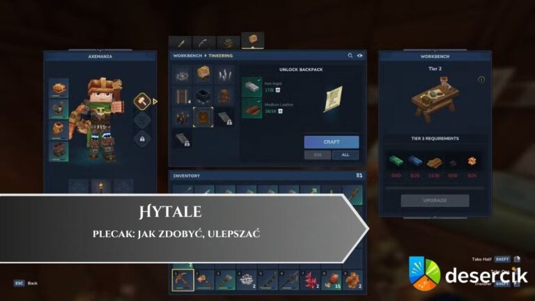 Hytale &ndash; plecak: jak zdobyć, ulepszać