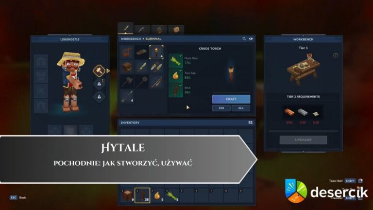 Hytale&nbsp;&ndash; pochodnie: jak stworzyć, używać