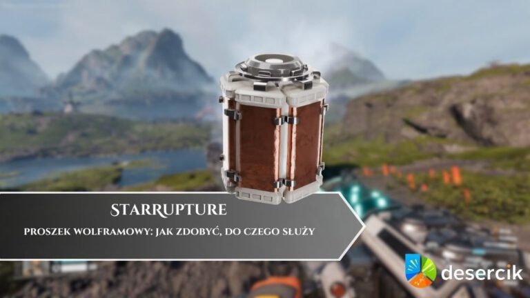 StarRupture – proszek wolframowy: jak zdobyć, do czego służy