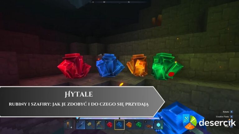 Hytale &ndash; rubiny i szafiry: jak je zdobyć i do czego się przydają