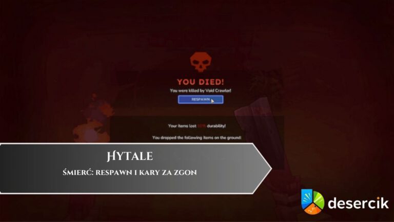 Hytale &ndash; śmierć: respawn i kary za zgon