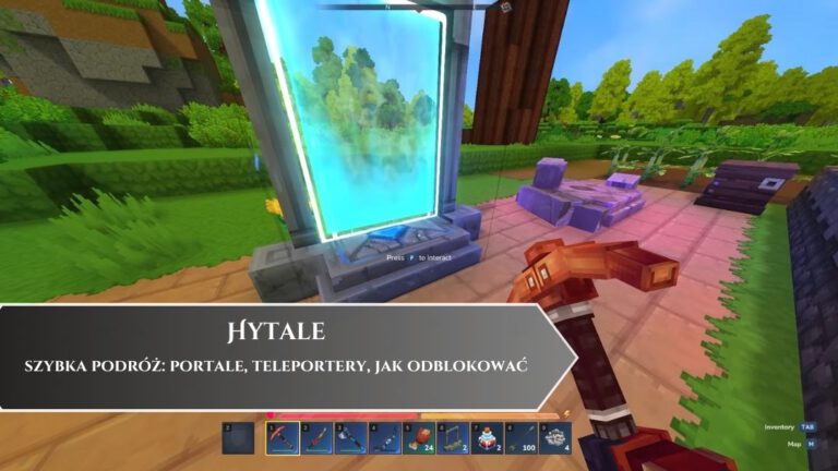 Hytale &ndash; szybka podr&oacute;ż: portale, teleportery, jak odblokować