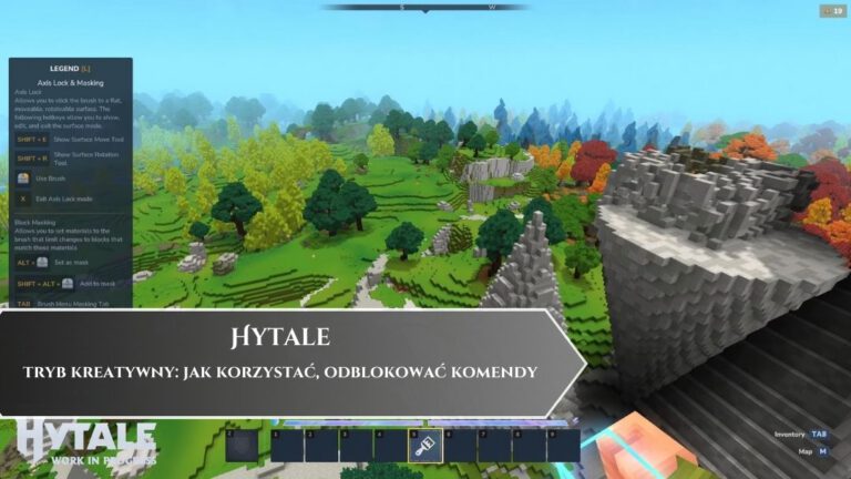 Hytale &ndash; tryb kreatywny: jak korzystać, odblokować komendy