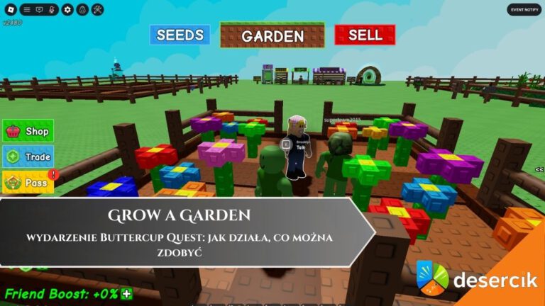 Grow a Garden – wydarzenie Buttercup Quest: jak działa, co można zdobyć