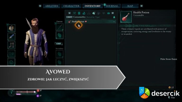 Avowed &ndash; zdrowie: jak leczyć, zwiększyć