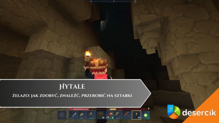 Hytale &ndash; żelazo: jak zdobyć, znaleźć, przerobić na sztabki