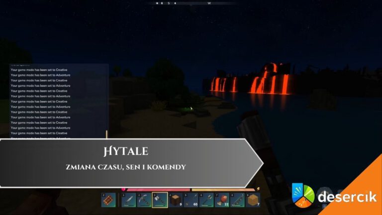 Hytale &ndash; zmiana czasu, sen i komendy
