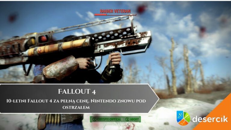 10-letni Fallout 4 za pełną cenę. Nintendo znowu pod ostrzałem