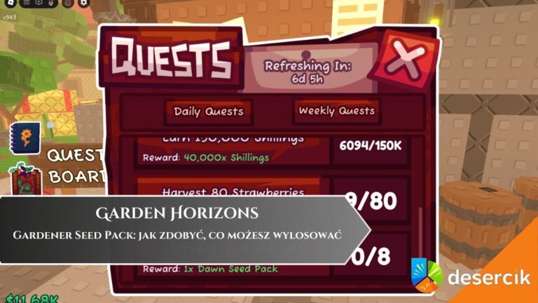 Garden Horizons &ndash; Gardener Seed Pack: jak zdobyć, co możesz wylosować