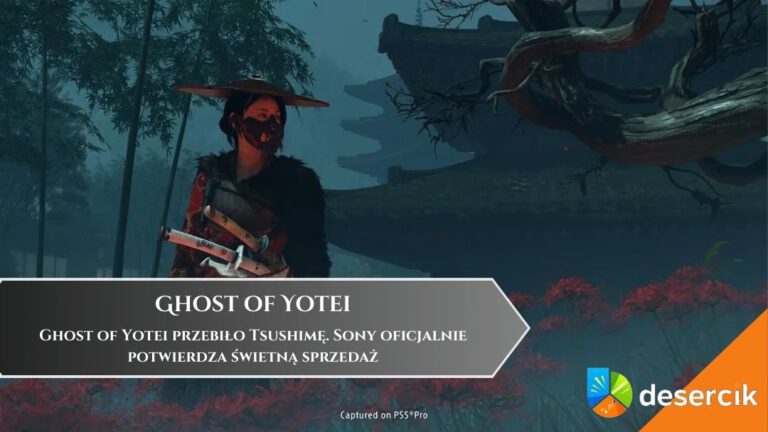 Ghost of Yotei przebiło Tsushimę. Sony oficjalnie potwierdza świetną sprzedaż