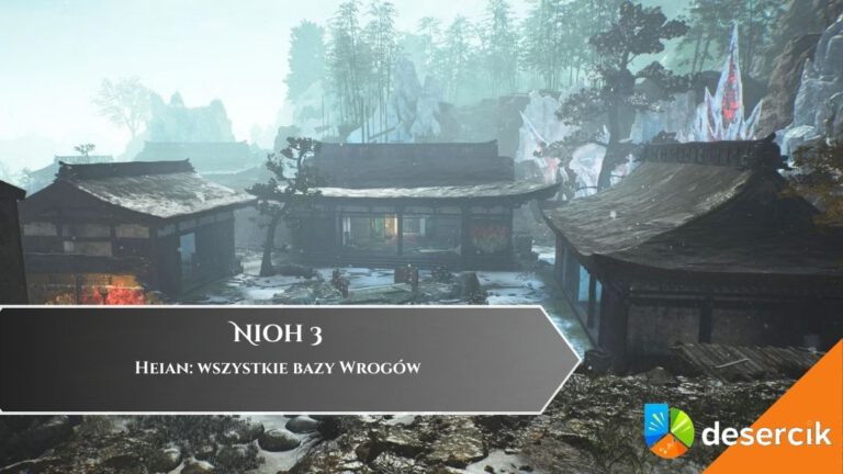 Nioh 3 – Heian: wszystkie bazy Wrogów
