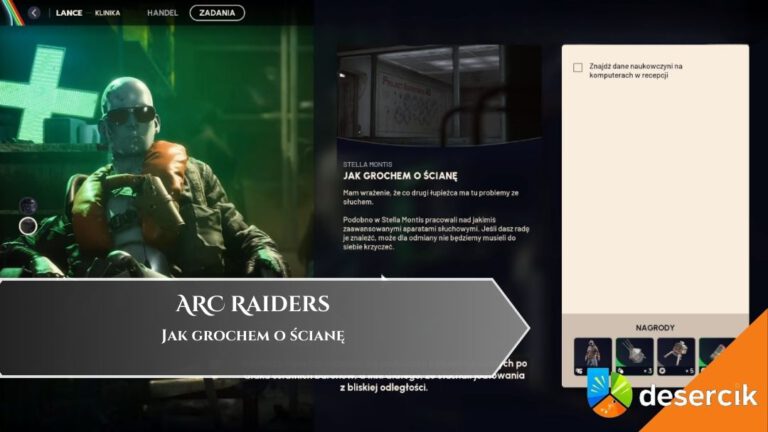 ARC Raiders – Jak grochem o ścianę: zbierz dane dla Lance