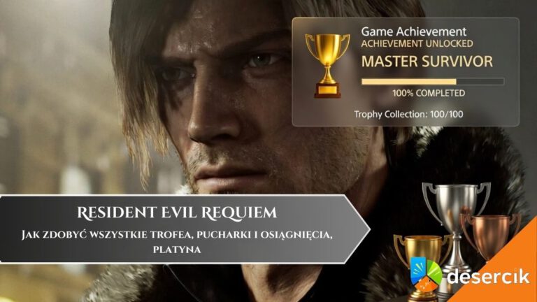Resident Evil Requiem: Jak zdobyć wszystkie trofea, pucharki i osiągnięcia, platyna