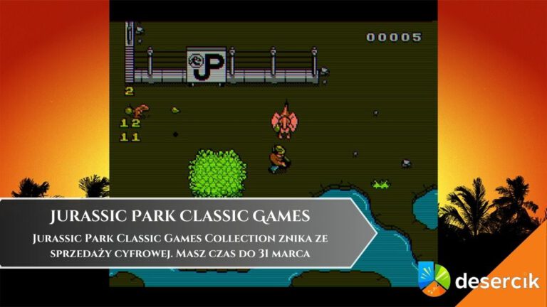 Jurassic Park Classic Games Collection znika ze sprzedaży cyfrowej. Masz czas do 31 marca