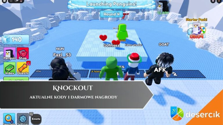 Knockout – aktualne kody i darmowe nagrody