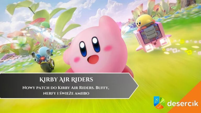 Nowy patch do Kirby Air Riders. Buffy, nerfy i świeże amiibo