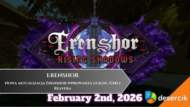 Nowa aktualizacja Erenshor wprowadza guildy, GMs i Reavera