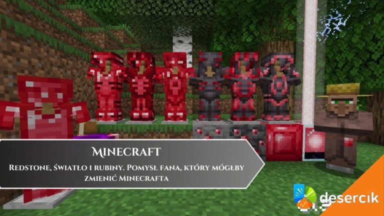 Redstone, światło i rubiny. Pomysł fana, kt&oacute;ry m&oacute;głby zmienić Minecrafta