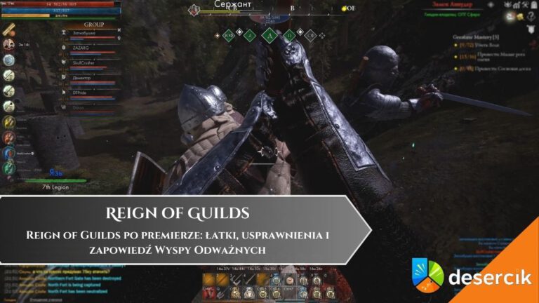 Reign of Guilds po premierze: łatki, usprawnienia i zapowiedź Wyspy Odważnych