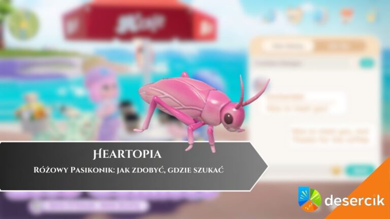 Heartopia – Różowy Pasikonik: jak zdobyć, gdzie szukać