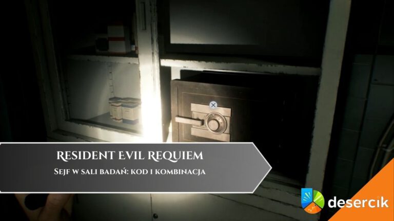 Resident Evil Requiem – Sejf w sali badań: kod i kombinacja