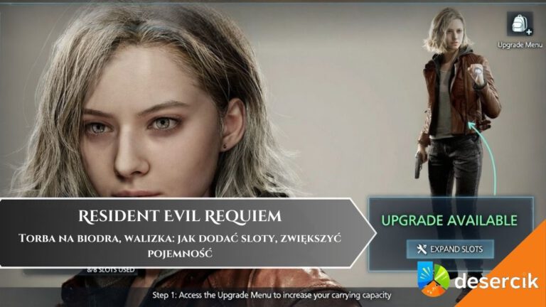 Resident Evil Requiem &ndash; Torba na biodra, walizka: jak dodać sloty, zwiększyć pojemność