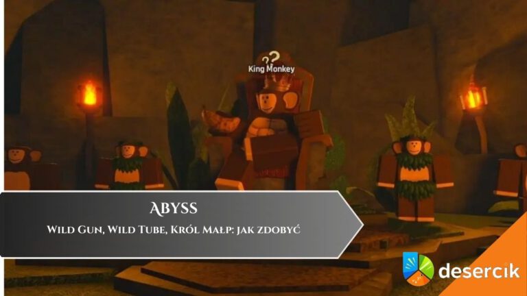 Abyss &ndash; Wild Gun, Wild Tube, Kr&oacute;l Małp: jak zdobyć