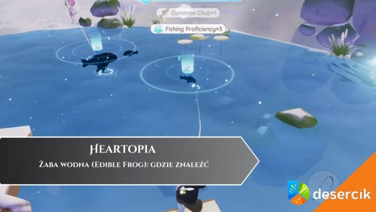 Heartopia – Żaba wodna (Edible Frog): gdzie znaleźć