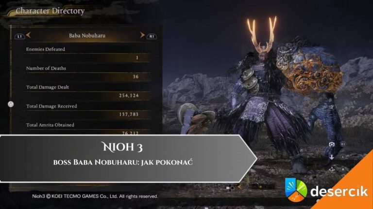 Nioh 3 – boss Baba Nobuharu: jak pokonać