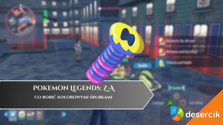 Pokemon Legends: Z-A – co robić kolorowymi śrubkami
