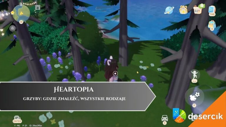 Heartopia – grzyby: gdzie znaleźć, wszystkie rodzaje
