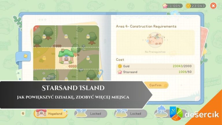 Starsand Island &ndash; jak powiększyć działkę, zdobyć więcej miejsca