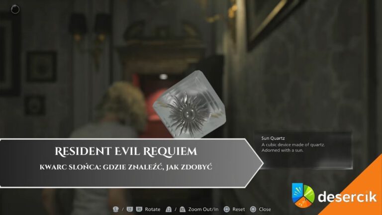 Resident Evil Requiem &ndash; kwarc slońca: gdzie znaleźć, jak zdobyć