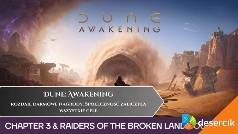 Dune: Awakening rozdaje darmowe nagrody. Społeczność zaliczyła wszystkie cele