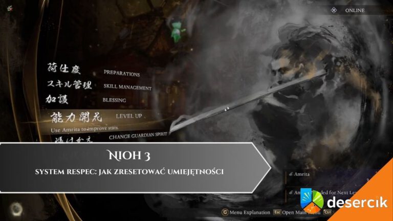 Nioh 3 &ndash; system respec: jak zresetować umiejętności